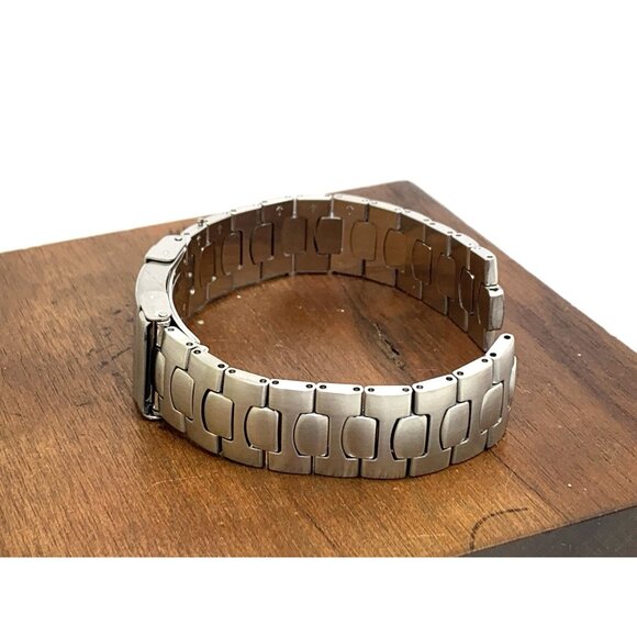 Omega Seamaster Men's Watch Replacement Bracelet Silver Steel Band 8mm/19mm Lug - Picture 2 of 12